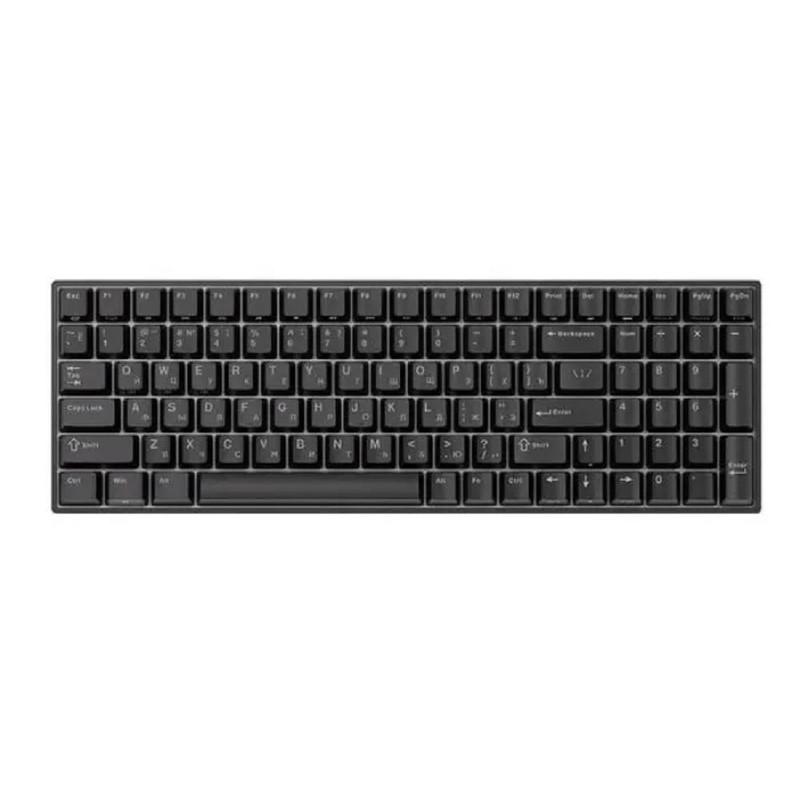Клавиатура RK100 беспроводная чёрная, линейные свитчи RK Red