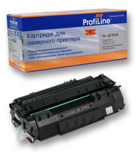 Q7553A (HP 53A) Картридж ProfiLine для HP LJ P2010/P2014/P2015/2015d/2015n/M2727/M2727nf /M2727nfs/ Canon LBP-3310/3370 (3 000 копий)