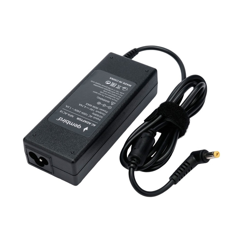 Gembird Блок питания для ноутбуков Acer 19В/4,74А, 90Вт, 1 штекер 5,5х1,7мм (NPA-AC18) Gembird Блок питания для ноутбуков Acer 19В/4,74А, 90Вт, 1 штекер 5,5х1,7мм (NPA-AC18)