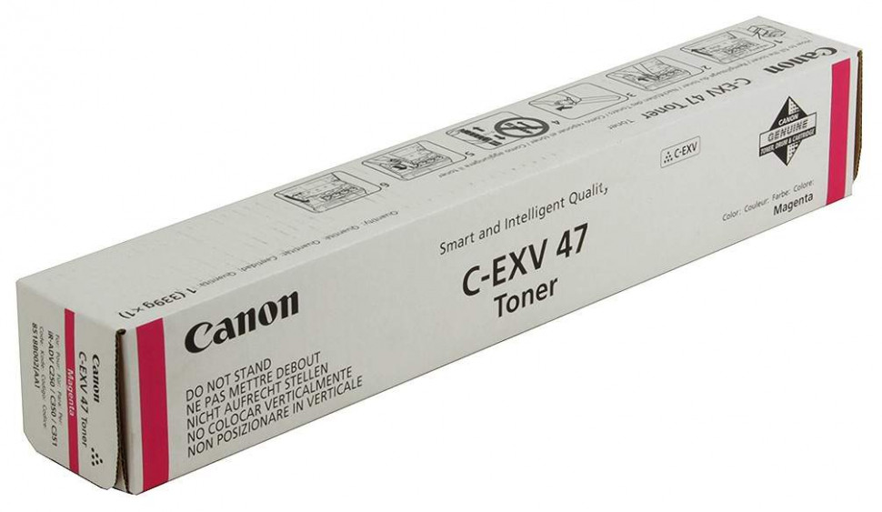 Canon C-EXV47 M тонер-картридж для Canon IR ADVANCE C350iF, пурпурный, туба