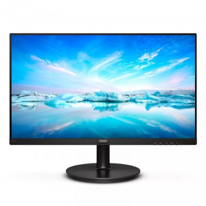 LCD PHILIPS 21.5" 221V8 черный {VA 1920x1080 75Hz 4ms 8bit 4000:1 200cd 178/178 250cd DVI HDMI1.4 VESA}