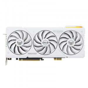 Видеокарта Asus PCI-E 4.0 TUF-RTX4070TIS-O16G-BTF-WHITE NVIDIA GeForce RTX 4070TI Super 16Gb 192bit GDDR6X 2640/21000 HDMIx2 DPx3 HDCP Ret