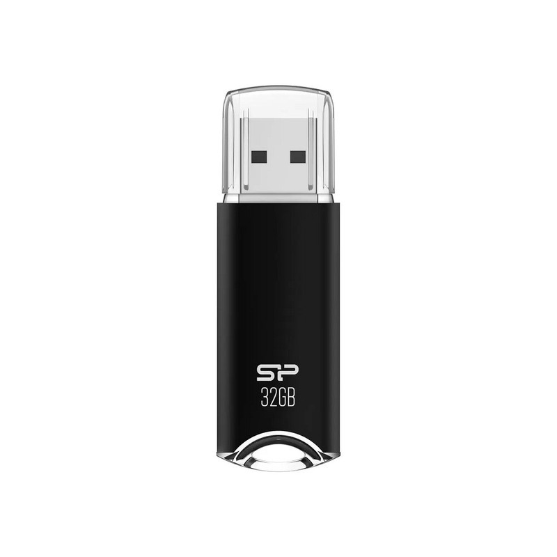 Флеш накопитель 32Gb Silicon Power Helios H02, USB 2.0, Черный