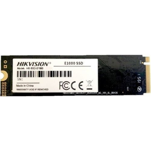 SSD M.2 HIKVision 256GB E1000 Series <HS-SSD-E1000/256G> (PCI-E 3.0 x4, up to 1950/1260MBs, 3D TLC, NVMe, 22x80mm)