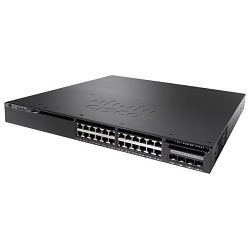 WS-C3650-24TS-S Cisco Catalyst 3650 24 Port Data 4x1G Uplink IP Base