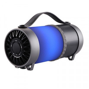 Dialog Progressive AP-1010 - акустическая колонка-труба c RGB фонарем, 12W RMS, Bluetooth, FM+USB+SD 