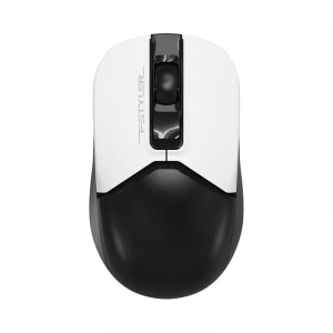 A4Tech Мышь Fstyler FB12S черный/белый оптическая (1200dpi) silent беспроводная BT/Radio USB