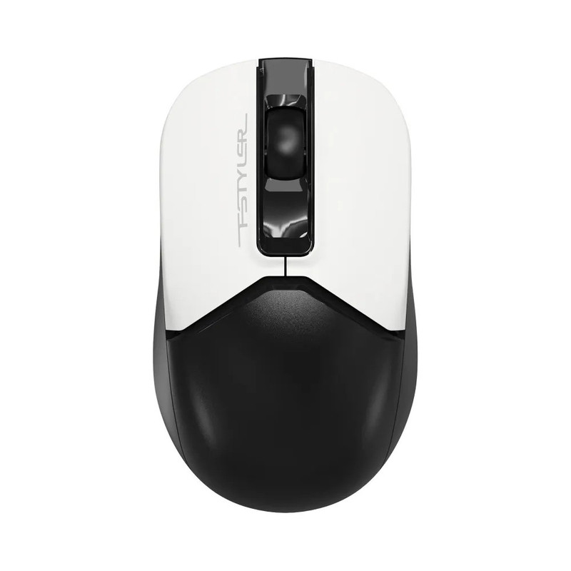 A4Tech Мышь Fstyler FB12S черный/белый оптическая (1200dpi) silent беспроводная BT/Radio USB