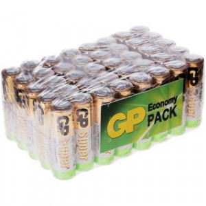 GP Super Alkaline 15A LR6 AA (40шт)