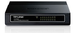 TP-Link TL-SF1016D Коммутатор 16-port 10/100M Desktop Switch, 16 10/100M RJ45 ports, Plastic case