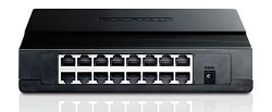 TP-Link TL-SF1016D Коммутатор 16-port 10/100M Desktop Switch, 16 10/100M RJ45 ports, Plastic case