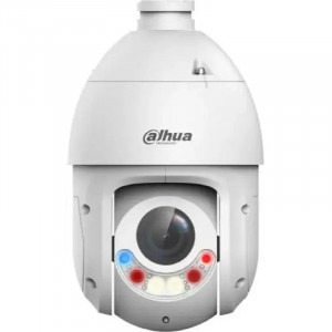 DAHUA DH-SD4E825GB-HNR-A-PV1 Уличная купольная PTZ IP-видеокамера с активным сдерживанием и ИИ 8Мп, 1/2.8” CMOS, моторизованный объектив 5~125мм (25x), видеоаналитика, ИК 100м, LED 50м, IP66