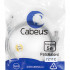 Cabeus PC-UTP-RJ45-Cat.5e-1m Патч-корд U/UTP, категория 5е, 2xRJ45/8p8c, неэкранированный, серый, PVC, 1м