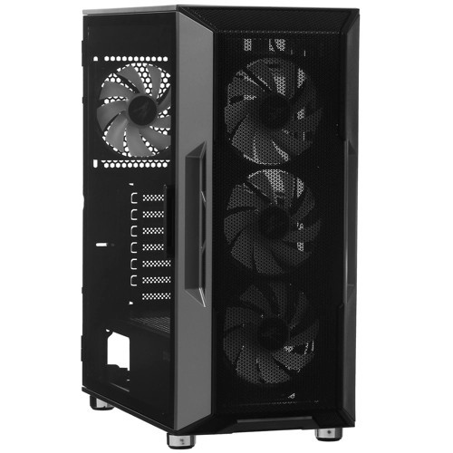 Корпус Zalman i3 NEO Mid Tower (ATX/M-ATX/Mini-ITX, без БП, Steel, Plastic, Tempered Glass, 4x120mm FAN RGB LED Effect)