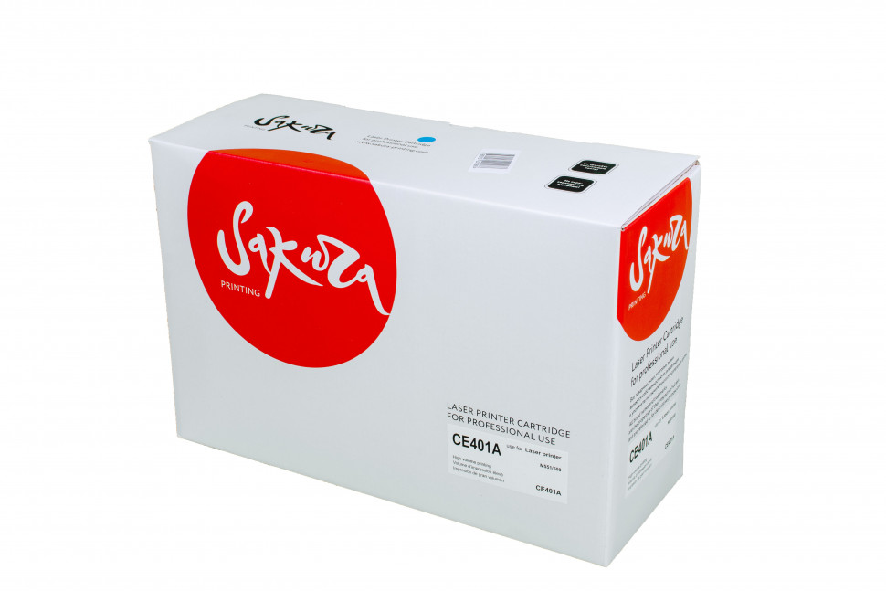 CE401A (HP 507A) Картридж Sakura для HP Color LJ Enterprise 500 Color M551n/525f/525dn/570/575f, синий, 6000 к.