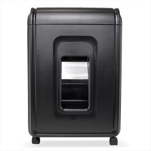 ГЕЛЕОС Уничтожитель документов УМ32-4  DIN P-4 (4 ур-нь секр.), фрагмент 4х30мм,  32 лист (70г/м2), CD/пл.карты/скрепки/скобы, 32 литра     