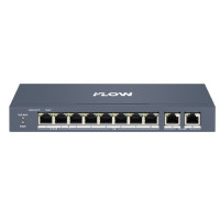 iFLOW F-SW-EM410HPOE-VM L2, Смарт-управляемый, 8 портов, 2 uplink порта 1000М RJ45, 802.3af/at/bt, 2 порта поддерживают HiPoE 90 Вт, бюджет PoE 110 Вт, облачное управление, поддержка режима передачи д iFLOW F-SW-EM410HPOE-VM L2, Смарт-управляемый, 8 портов, 2 uplink порта 1000М RJ45, 802.3af/at/bt, 2 порта поддерживают HiPoE 90 Вт, бюджет PoE 110 Вт, облачное управление, поддержка режима передачи д