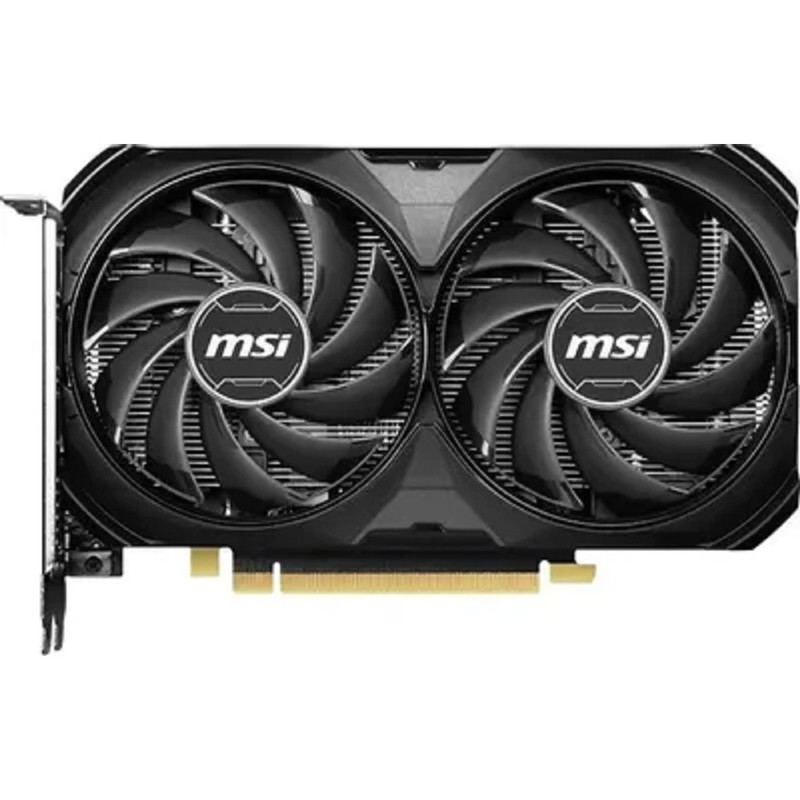 Видеокарта MSI PCI-E 4.0 RTX 4060 Ti VENTUS 2X BLACK 8G OC NVIDIA GeForce RTX 4060TI 8Gb 128bit GDDR6 2565/18000 HDMIx1 DPx3 HDCP Ret Видеокарта MSI PCI-E 4.0 RTX 4060 Ti VENTUS 2X BLACK 8G OC NVIDIA GeForce RTX 4060TI 8Gb 128bit GDDR6 2565/18000 HDMIx1 DPx3 HDCP Ret