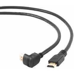 Bion Кабель HDMI , 1.8м, v1.4, 19M/19M,  угловой разъем,черный, позол.раз., экран   [Бион][BNCC-HDMI490-6]