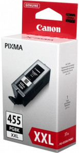 Canon PGI-455XXL PGBK  Чернильница для Canon PIXMA MG5440/6340, MX924, Черный, 1000 стр