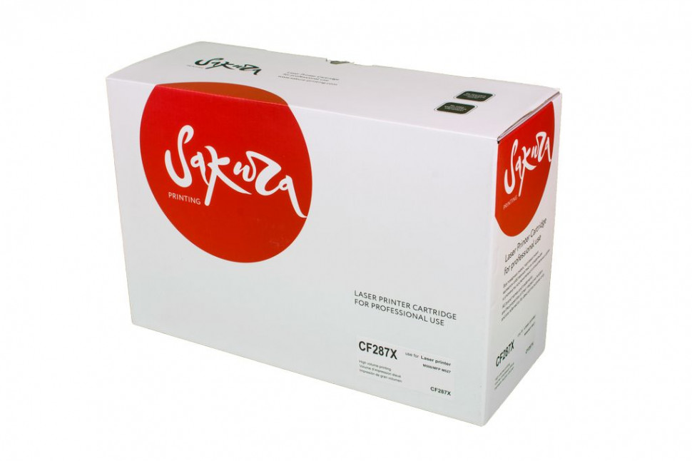 CF287X (HP 87X) Картридж Sakura для HP LJ M506dn, M506x, M527c, M527dn, M527, M501n черный, 18 000 к.
