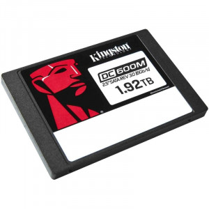 Твердотельный накопитель/ Kingston SSD DC600M, 1920GB, 2.5" 7mm, SATA3, 3D TLC, R/W 560/530MB/s, IOPs 94 000/78 000, TBW 3504, DWPD 1 (5 лет)