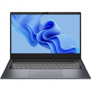 Ноутбук/ CHUWI GemiBook Xpro 14.1"(1920x1080 IPS)/Intel  N100(0.8Ghz)/16384Mb/256SSDGb/noDVD/Int:Intel UHD Graphics/Cam/BT/WiFi/38WHr/war 1y/1.46kg/Grey/Win11Home + мышь