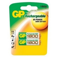 GP Rechargeable NiMH 180AAHC 1800mAh AA (2 шт. в уп-ке)