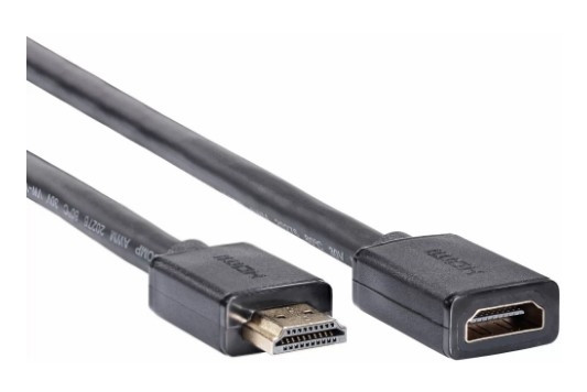 Telecom TCG257MF-0.5M Кабель удлинительный HDMI-19M/F 8K@60Hz ver 2.1, 0.5m, медь