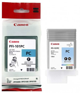 Canon PFI-101PC 0887B001 Картридж для Canon imagePROGRAF-iPF5000/iPF6000/iPF6000s фото синий (GJ)