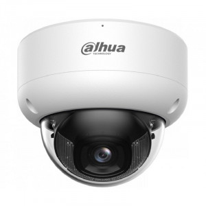 DAHUA DH-IPC-HDBW3249EP-S-IL-0280B Уличная купольная IP-видеокамера с ИИ 2Мп; 1/2.9” CMOS; объектив 2.8мм;  видеоаналитика: SMD 4.0, AI SSA; ИК40м, LED 40м; IP67, IK10; MicroSD, PoE; корпус: металл