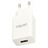 PERFEO Сетевое зарядное устройство с разъемом USB, 1А, белый (I4665)