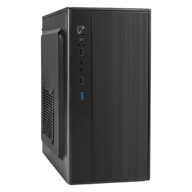 Exegate EX299265RUS Корпус Minitower ExeGate BAA-408U-UNS400 (mATX, БП UNS400 с вент. 12см, 2*USB+1*USB3.0, HD Audio, черный)