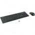 Oklick 250M Black USB Клавиатура + мышь, беспроводная slim