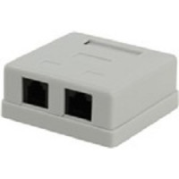 5bites Розетка LY-SB09 внешняя RJ-45+RJ-11 5e кат.