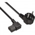 Exegate EX297777RUS Кабель питания OfficePC PC-1,8 450W (Евровилка Schuko ->C13 угловой, черный, 1.8м)