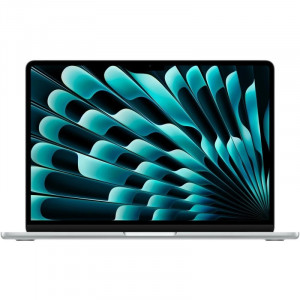 Apple MacBook Air 13-inch 2025 [MC654LL/A] (КЛАВ.РУС.ГРАВ.) Silver 13.6" Liquid Retina {(2560x1600) M4 10C CPU 10C GPU/24GB/512GB SSD/рекоменд.переходник 1991284/11065944} (A3240)