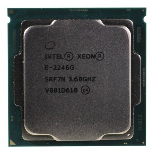 Процессор/ APU LGA1151-v2 Intel Xeon E-2246G (Coffee Lake, 6C/12T,3.6/4.8GHz, 12MB, 80W, UHD Graphics P630) OEM