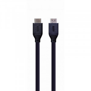 Кабель HDMI Cablexpert 19M/19M, v2.1, 8К, медь, позол.контакты, экран, 1м, черный, пакет (CC-HDMI8K-1M)