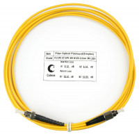Cabeus FOP(s)-9-FC-ST-3m Шнур оптический simplex FC-ST 9/125 sm 3м LSZH Cabeus FOP(s)-9-FC-ST-3m Шнур оптический simplex FC-ST 9/125 sm 3м LSZH