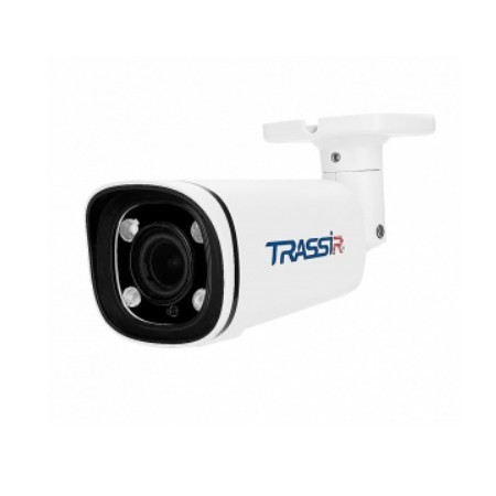 TRASSIR TR-D2123IR6 v6 2.7-13.5 Уличная 2Мп IP-камера с ИК-подсветкой. Матрица 1/2.7" CMOS, разрешение 2Мп FullHD (1920?1080) @25fps, чувствительность: 0.003Лк (F1.6), режим "день/ночь" (механический 