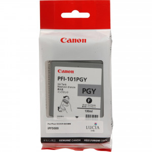 Canon PFI-101PGY 0893B001 Картридж для Canon imagePROGRAF-iPF5000/iPF6000/iPF6000s фото серый (GJ)