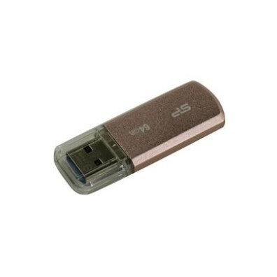 Silicon Power USB Drive 64GB Helios 202, USB 3.2, Розовое Золото (SP064GBUF3202V1P)