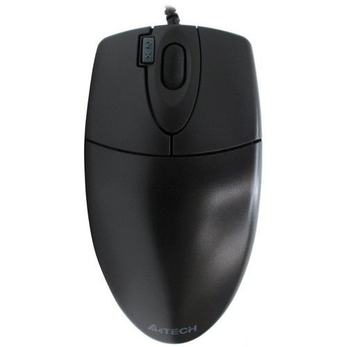 Мышь проводная A4 OP-620D black (USB, оптическая, 800dpi, 3but) (OP-620D BLACK USB)