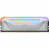 Оперативная память Apacer  DDR5  32GB  6200MHz DIMM NOX RGB White Gaming Memory CL40 1.35V (Retail) 2048*8  Heat Sink (Retail) 3 years (AH5U32G62C532NWAA-1)