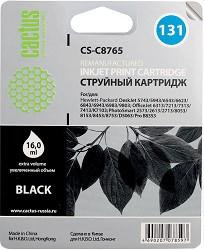 CACTUS C8765HE Картридж  №131 (черный) для HP DeskJet 460/5743/6543/6623/6843;  OfficeJet 6213/7213/7313/7413;  PhotoSmart 2573/2613/2713/8153/8453/8753/Pro B