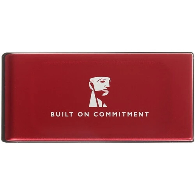 Твердотельный накопитель/ Kingston External SSD XS1000R BOC, 2000GB, Type-C/A, USB 3.2 Gen 2, R/W 1050/1000MB/s, 70x33x14mm, 69g., Red (60 мес)