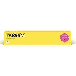 T2 TK-895M Тонер-картридж T2 (TC-K895M) для Kyocera FS-C8020/C8025/C8520/C8525 (6000 стр.) пурпурный, с чипом