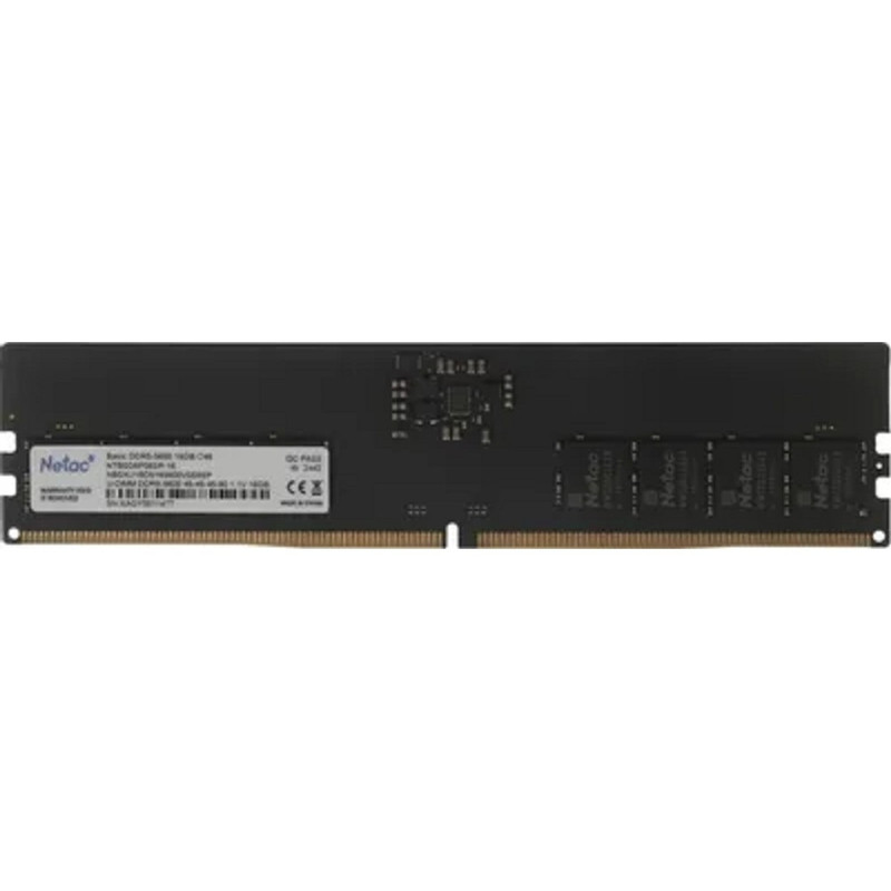 Netac DDR5 16GB DIMM 5600MHz NTBSD5P56SP-16