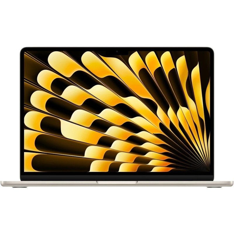 Apple MacBook Air 13-inch 2025 [MW103LL/A] (КЛАВ.РУС.ГРАВ.) Starlight 13.6" Liquid Retina {(2560x1600) M4 10C CPU 10C GPU/16GB/512GB SSD/рекоменд.переходник 11065944} (A3240)